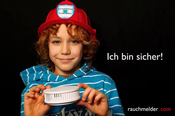 Bild: Neue Werbekampagne für Rauchmelder in Deutschland