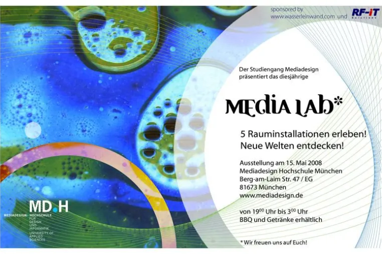 Bild: Virtuelle Welt und rauschende Party Studenten zeigen interaktive Medien-Installationen für das Leben von morgen