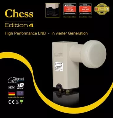 Bild: Chess Edition 4 LNB auf dem Markt | max technologies führt Erfolgsserie der Qualitäts-LNBs fort