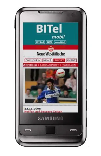 moconta realisiert erstes Regional-Handy für BITel Bild: moconta realisiert erstes Regional-Handy für BITel