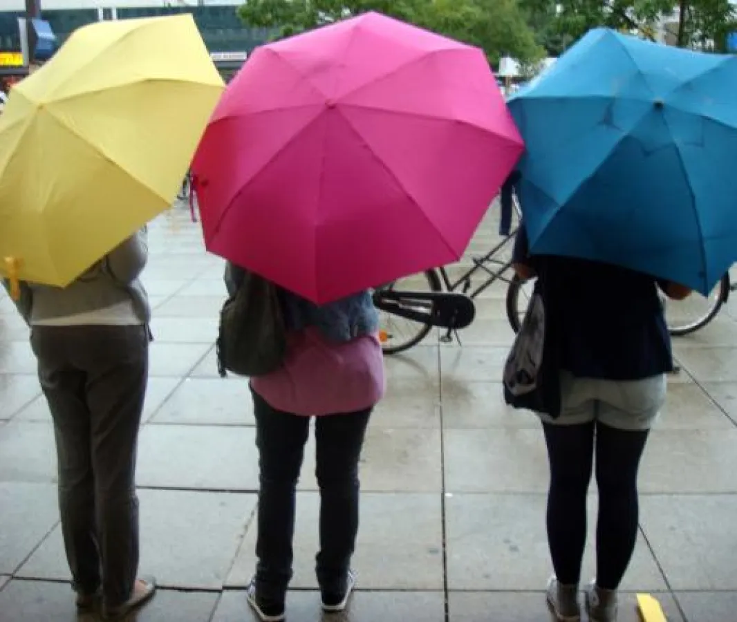 Mit Schirmen ist in Japan Vorsicht geboten, Foto: Claudia Kickel