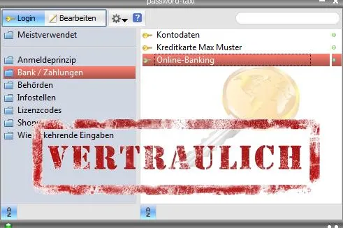 Sicherheitsschlüssel für Passworte - geprüft und bestätigt Bild: Sicherheitsschlüssel für Passworte - geprüft und bestätigt