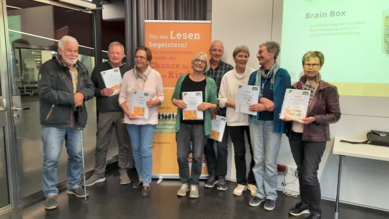 Bild: Lesepaten in Mössingen: Acht neue Mentorinnen starten nach den Herbstferien