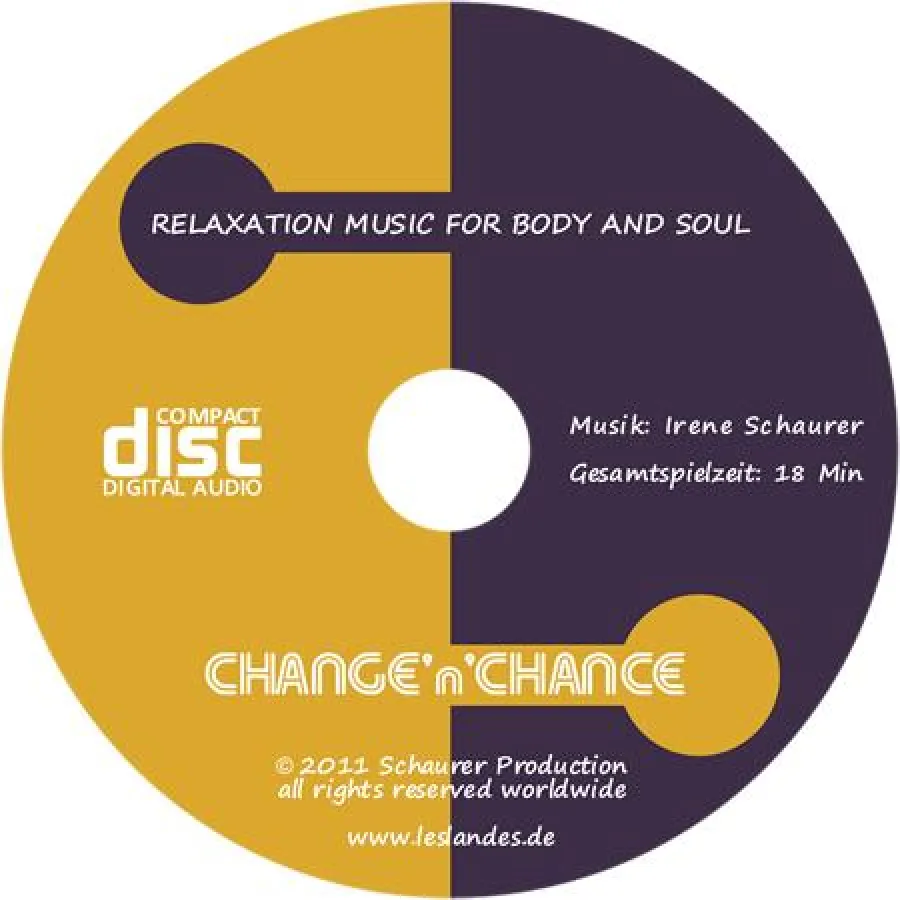 Soundtrack CHANGE 'n' CHANCE von Irene Schaurer zum Film GERÜHRT BERÜHRT