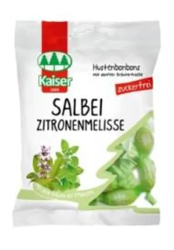 Salbei Zitronenmelisse vom Bonbonmeister® Kaiser Bild: Salbei Zitronenmelisse vom Bonbonmeister® Kaiser