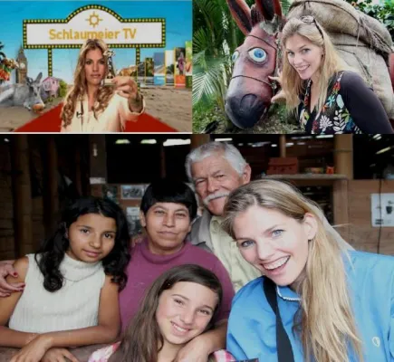 Bild: Das Team von Schlaumeier TV auf den Spuren der Kaffeebohne in Kolumbien