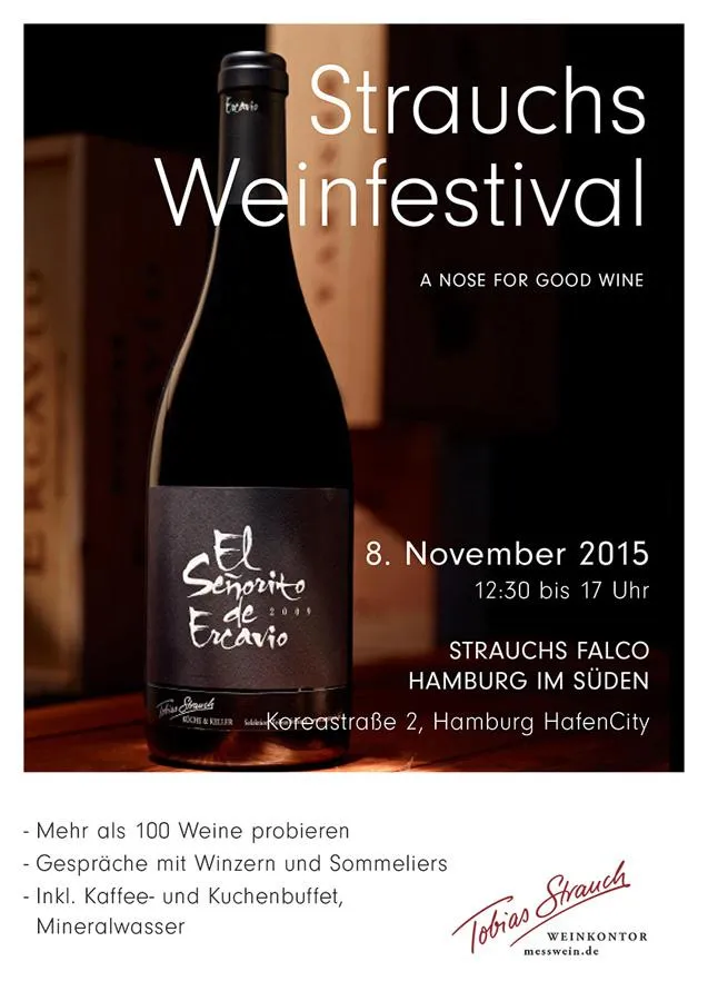 Strauchs Weinfestival am 8.11.15
