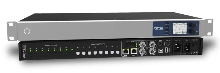 RME erweitert MADI Premium Line: Neue Router und Converter für MADI-Übertragung via Ethernetkabel Bild: RME erweitert MADI Premium Line: Neue Router und Converter für MADI-Übertragung via Ethernetkabel