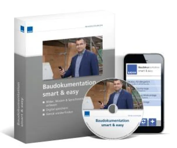 Neue Software „Baudokumentation smart&easy“ Bild: Neue Software „Baudokumentation smart&easy“