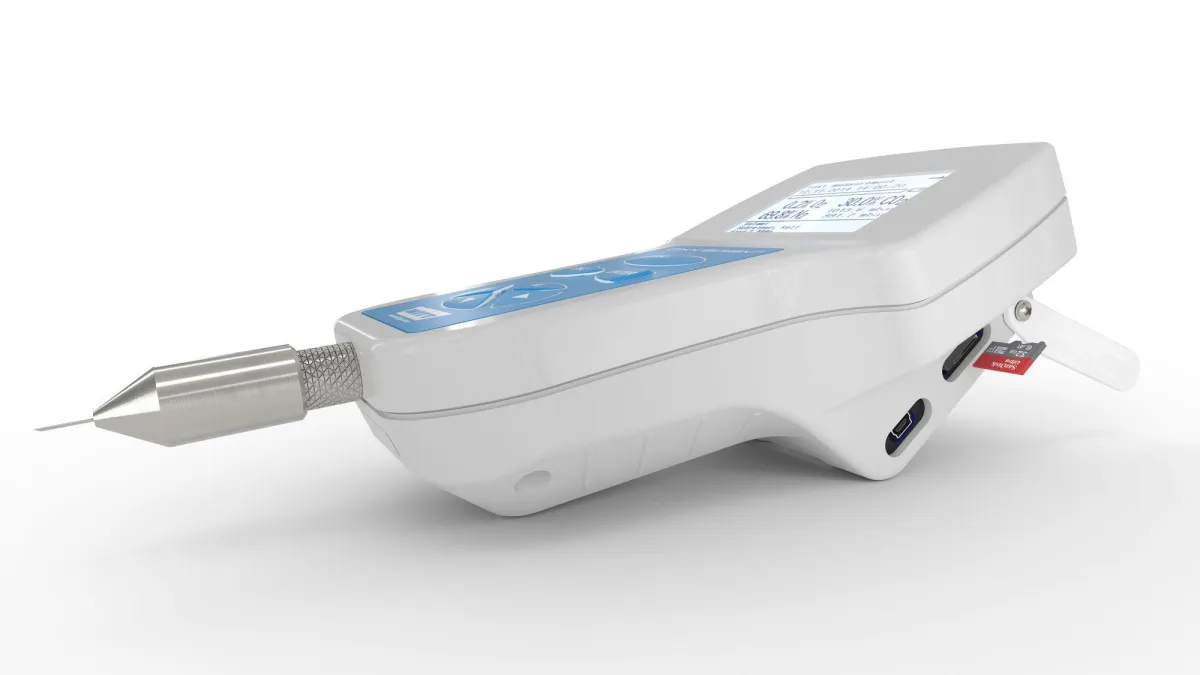 Gasanalysator OXYBABY zur Kontrolle von Schutzgas-Verpackungen