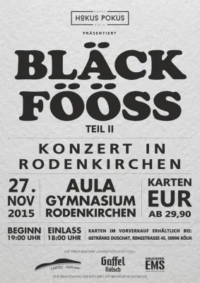 Bläck Fööss Konzert in Köln-Rodenkirchen Bild: Bläck Fööss Konzert in Köln-Rodenkirchen