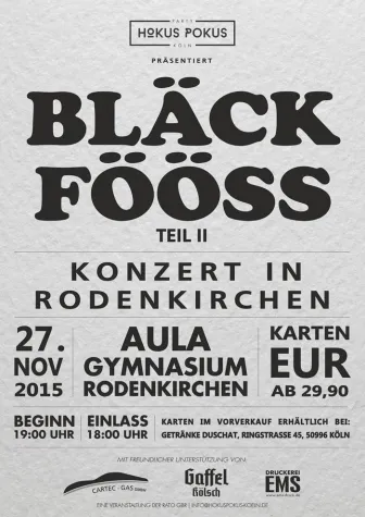 Bild: Bläck Fööss Konzert in Köln-Rodenkirchen