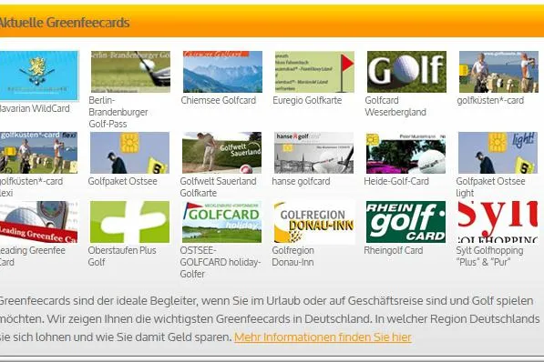 Bild: Der größte Vergleich: 2.970 Golflöcher günstig spielen