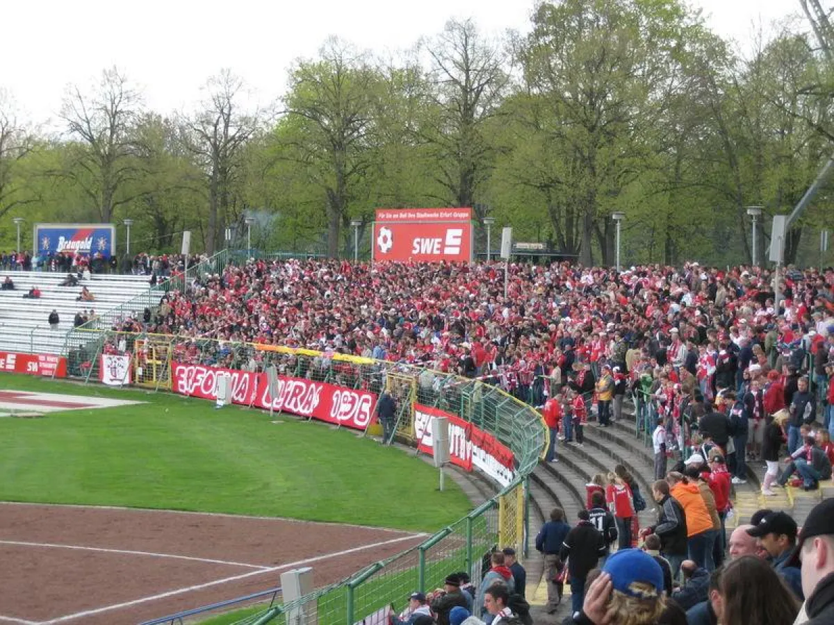 Fankurve Steigerwaldstadion Erfurt