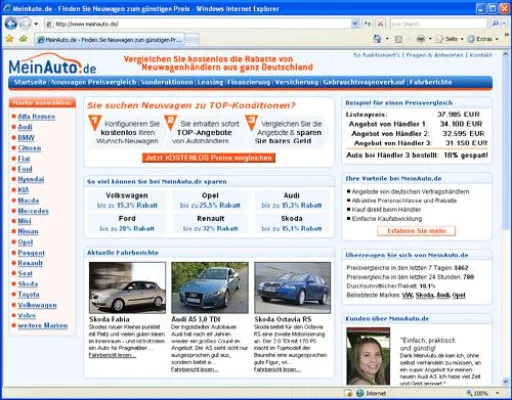 Bild: mediaroute vermarktet MeinAuto.de