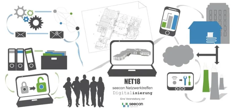 NET18 - seecon Netzwerktreffen Digitalisierung Bild: NET18 - seecon Netzwerktreffen Digitalisierung