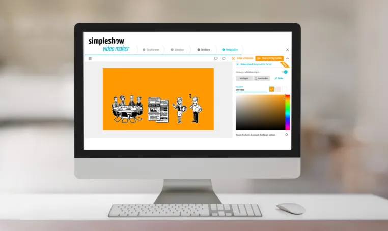 Bild: simpleshow video maker entwickelt neue Corporate Identity Features
