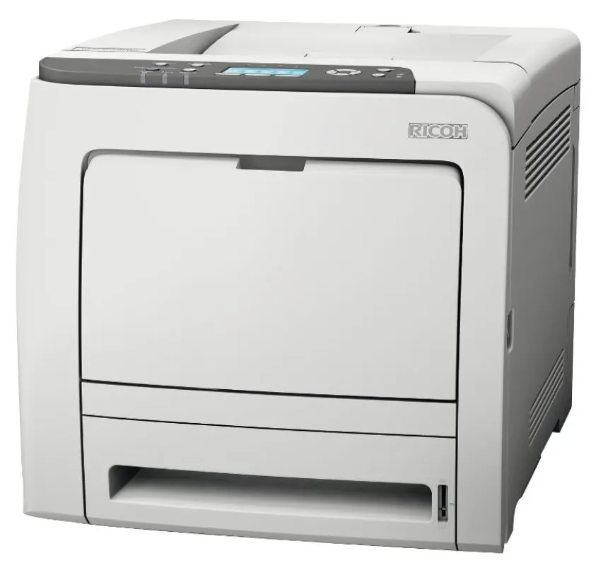 Der neue Aficio SP C320DN überzeugt mit inneren und äußeren Werten: kompaktes Design, Produktivität, niedriger Stromverbrauch.