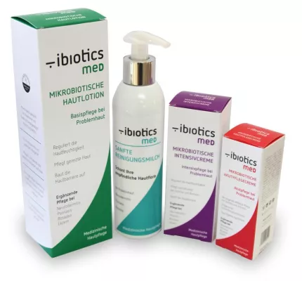 Bild: Medizinische Hautpflege "ibiotics med" im Langzeit-Test