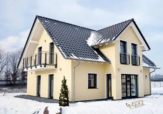 Bild: KfW 40-Energiesparhaus mit vielen Gesichtern
