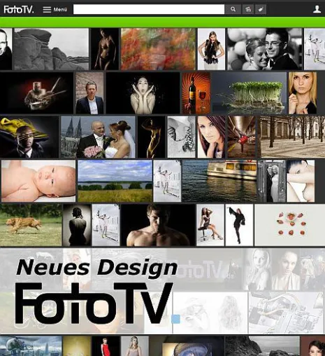 Relaunch von FotoTV.de mit neuem Design und neuen Funktionen Bild: Relaunch von FotoTV.de mit neuem Design und neuen Funktionen