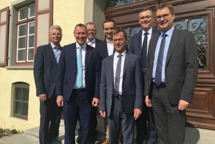 Bild: FDP-Politiker zu Gast in Liebenau