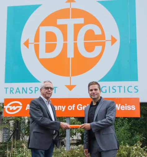 Bild: Neuer Vertriebsleiter der DTC: Tino Knoll folgt Wolfgang Grimm nach