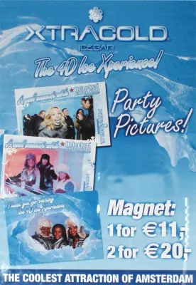 Bild: Cooles Zusatzgeschäft: Icebar verkauft Erinnerungsfotos auf Magnetfolie von MMS