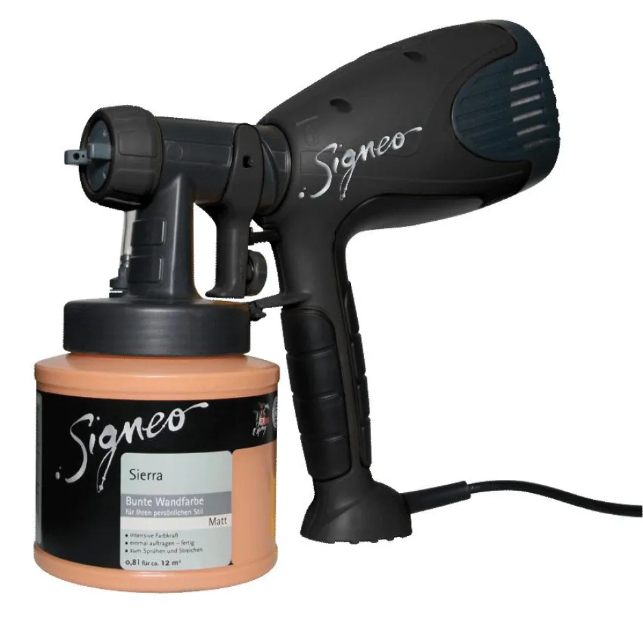Das SIGNEO Plug&Spray Sprühsystem