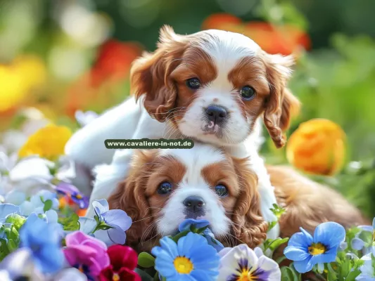 Cavalier King Charles Spaniel - Schöne Hunde, sensible Herzen  Bild: Cavalier King Charles Spaniel - Schöne Hunde, sensible Herzen