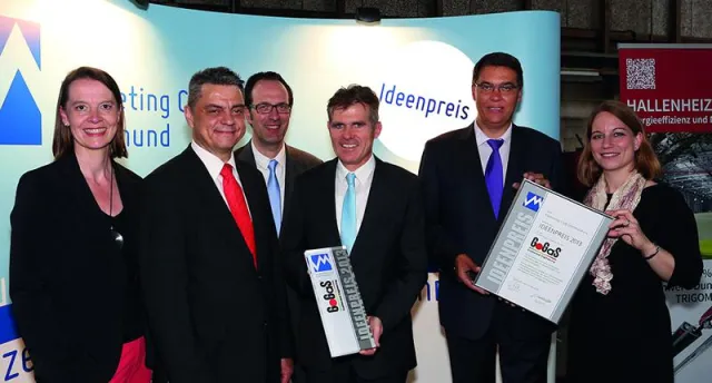 Bild: GoGaS erhält den Ideenpreis 2013 für kreative Wärmelösungen