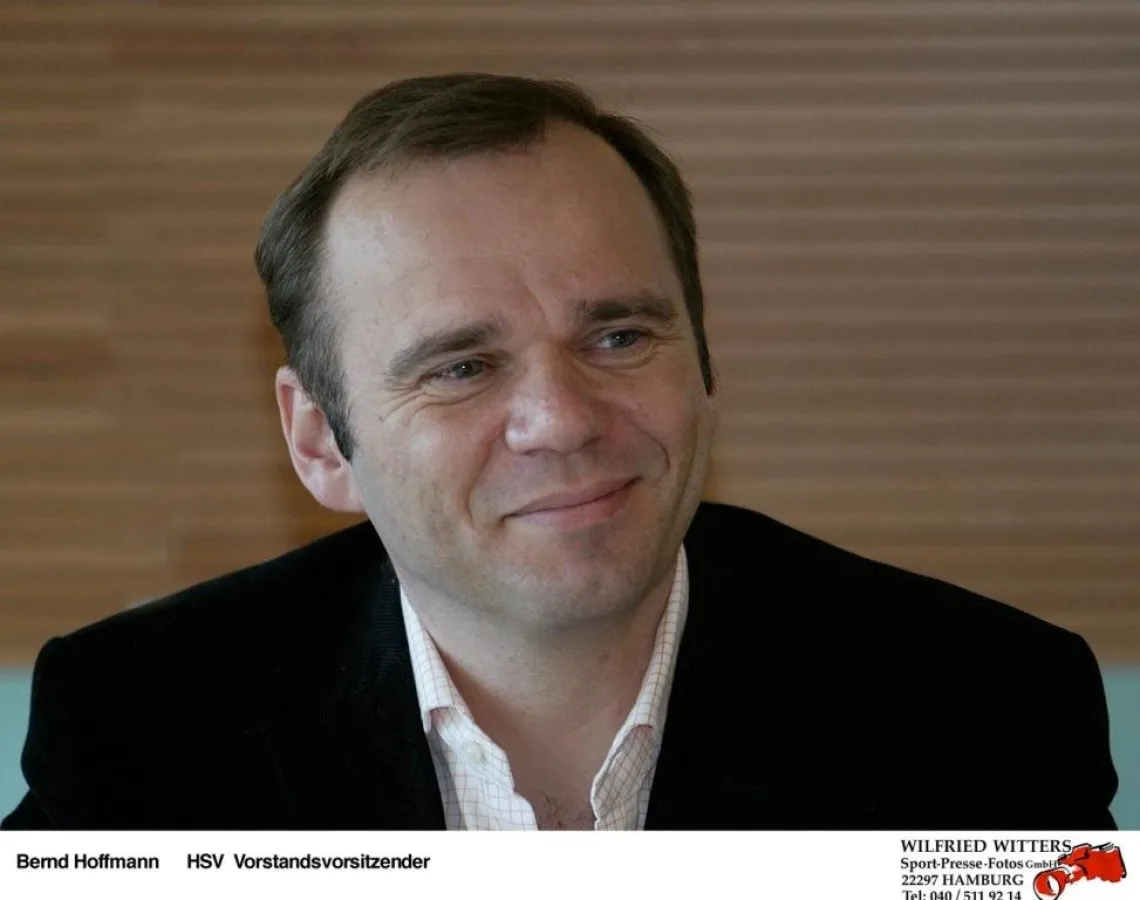Bernd Hoffmann, Vorstandsvorsitzender des Hamburger SV und Schirmherr der Internationalen Sportwoche der Deutschen Seemannsmission
