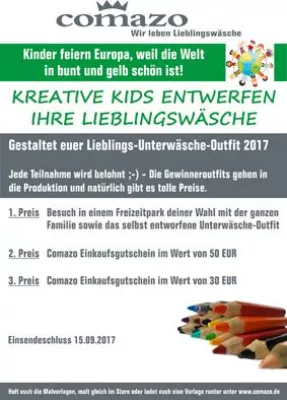 Bild: COMAZO-Kindermalaktion startet wieder!