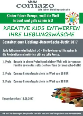 Bild: COMAZO-Kindermalaktion startet wieder!