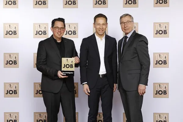 Bild: TOP-JOB-Siegel 2018 für COMCAVE