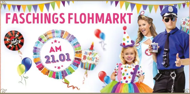 Bild: Faschingsflohmarkt im Horror-Shop: Besondere Kostüme in aufregender Shopping-Atmosphäre