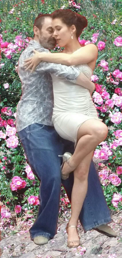 Mit Filippo und Anna beschwingt in den Mai tanzen, in der Blütenpracht des Gartens von La Rogaia