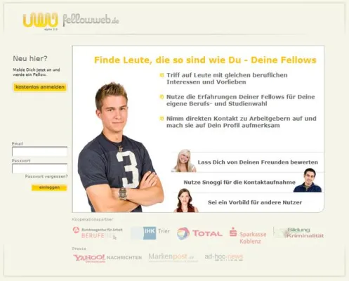 Bild: Abitur in der Tasche – Orientierungslosigkeit im Kopf. Eine kostenlose Web 2.0 Anwendung schafft Abhilfe