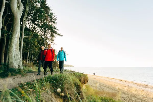Bild: Thalasso-Kurwege in Warnemünde laden zum gesunden Wandern ein