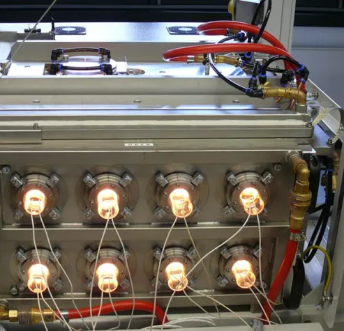 Infrarot-Testanlage für anspruchsvolle Wärmeprozesse Bild: Infrarot-Testanlage für anspruchsvolle Wärmeprozesse