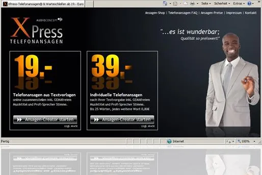 Bild: AudioConcept startet Online-Tonstudio für Telefonansagen