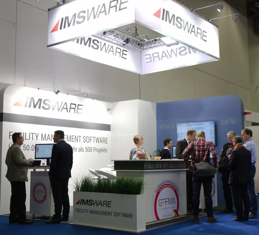 IMSWARE Messestand INservFM