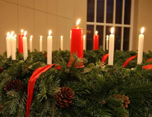Bild: Ab Sonntag, dem ersten Advent sind es noch 26 Kerzen bis Weihnachten