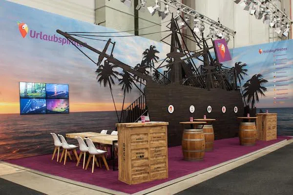 Bild: Urlaubspiraten prämiert für Stand auf ITB 2016