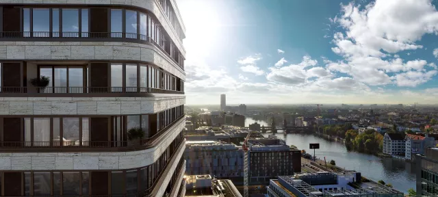 Bild: Hochhausprojekt UPSIDE Berlin geht in die zentrale Bau- und Vertriebsphase