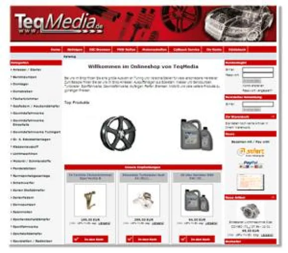 Paradies für Hobbyschrauber - Onlineshop für Autoteile und Tuning Bild: Paradies für Hobbyschrauber - Onlineshop für Autoteile und Tuning