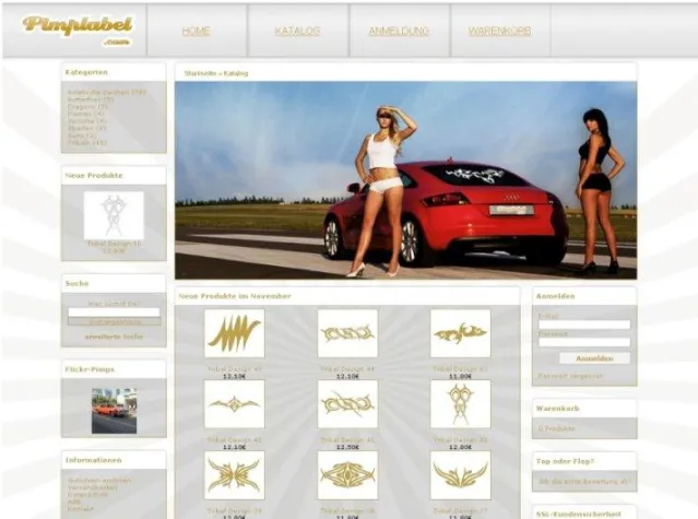 Bild: "Pimp Your Ride" mit neuem Online-Shop für den individuellen Auto-Style