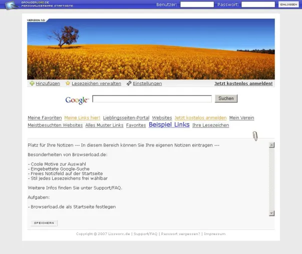Bild: Neue personalisierbare Startseite geht online