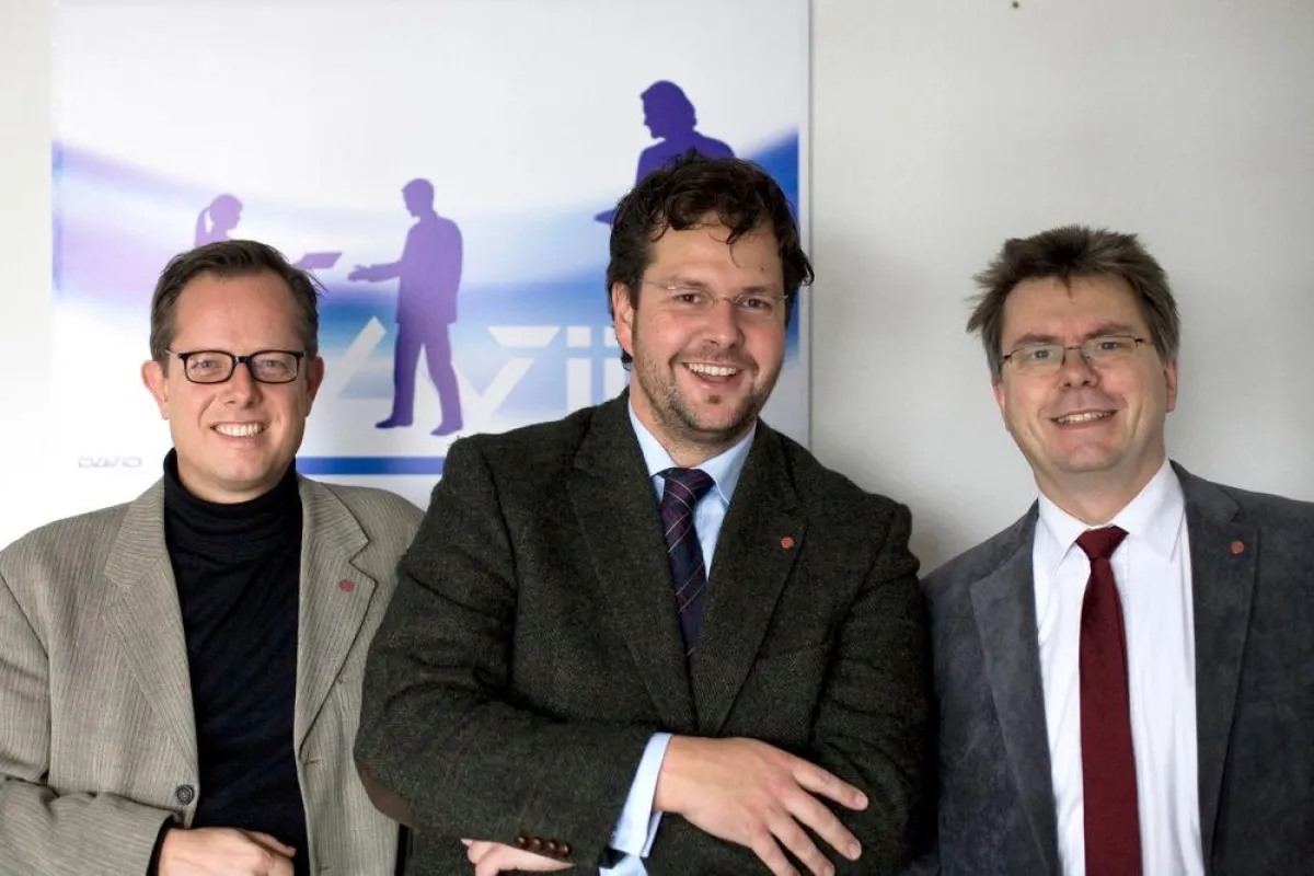 vlnr.: Georg Türk, Frank Fauth und Frank Ptok