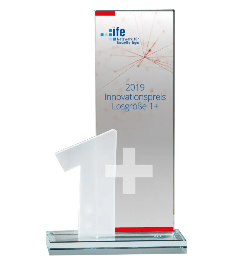 ife Award Innovationspreis Losgröße 1+